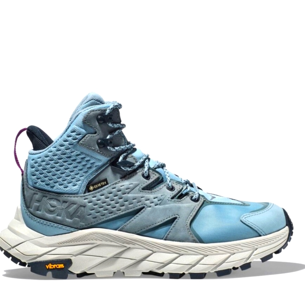 Hoka hiking shoes.
